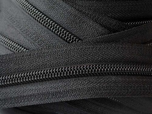 YKK Nylon Zip Chain No.5 Black