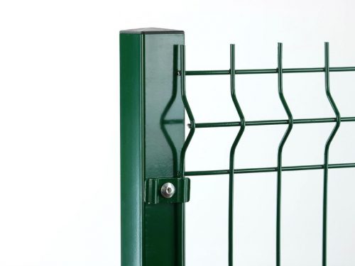 táblás kerítés elem zöld