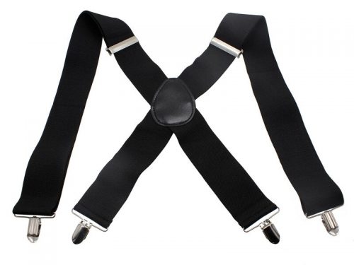 1Pcs Wide Unisex Men Women Elastic Clip on Braces Adjustable Pants Y back Suspender