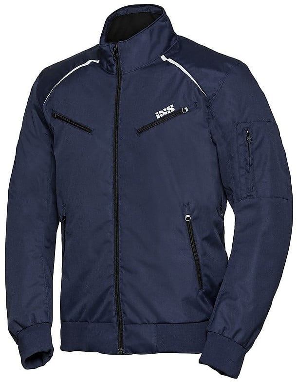 motorcycle jacket fabric ixs classic blouson 1 0 blue 69334 zoom